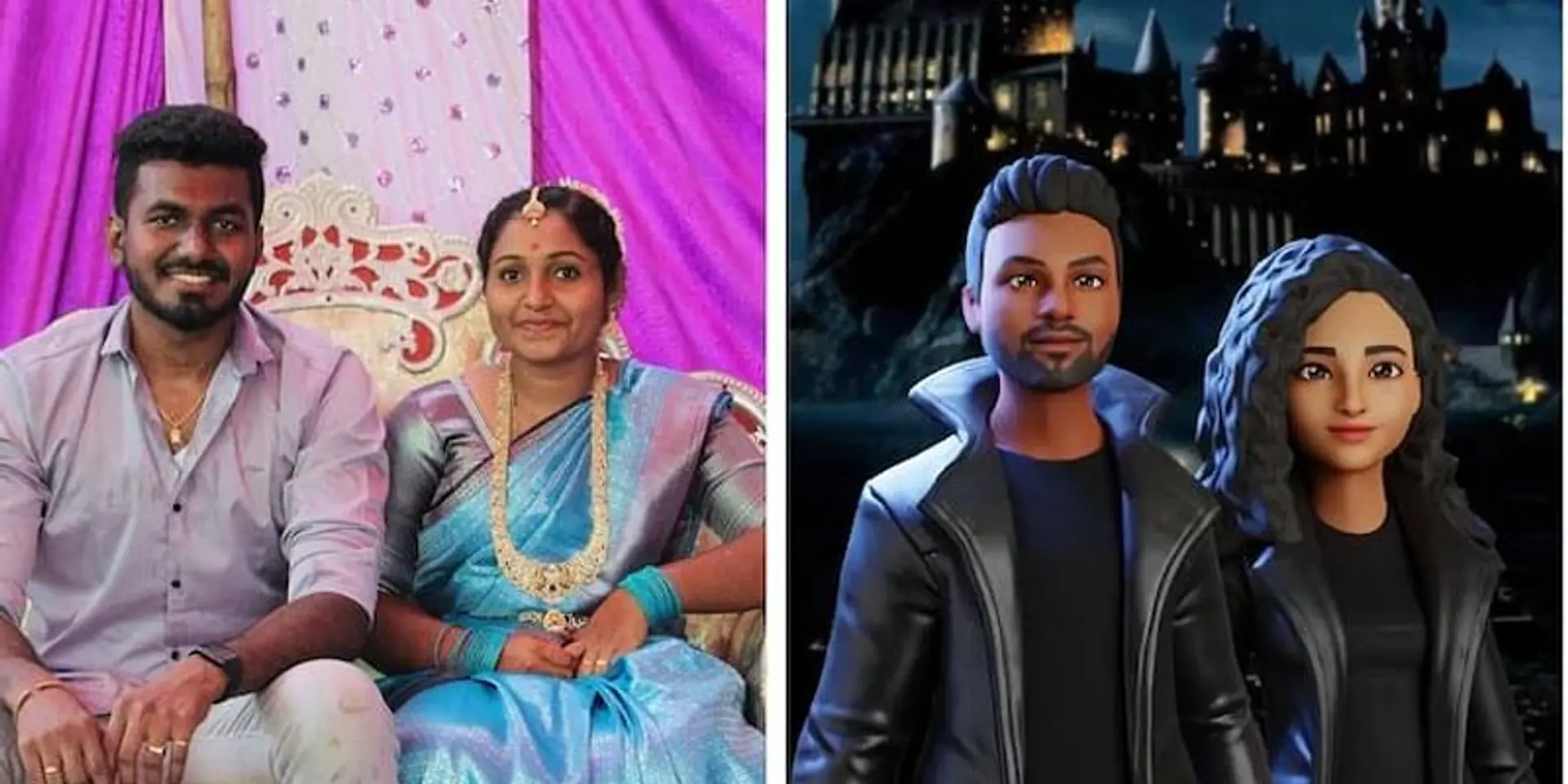 இந்தியாவிலே முதன் முறை; Metaverse-இல் திருமண வரவேற்பு: அசத்தும் தமிழக ஜோடி!