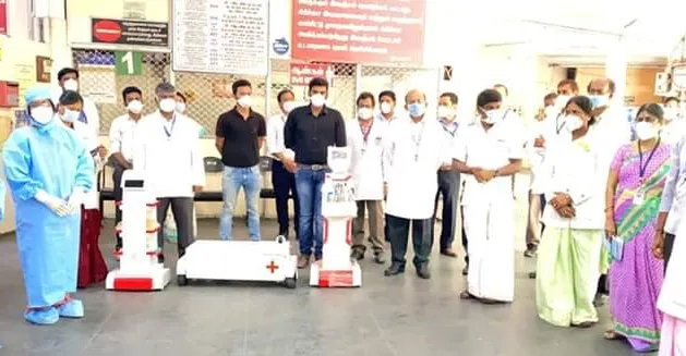robots at hospitals