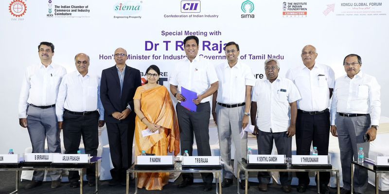 'கோவை ரைசிங்' -க்கான நேரமிது; தொழில்துறையினருடன் இணைந்து செயல்படுவோம்' - அமைச்சர் டிஆர்பி ராஜா!