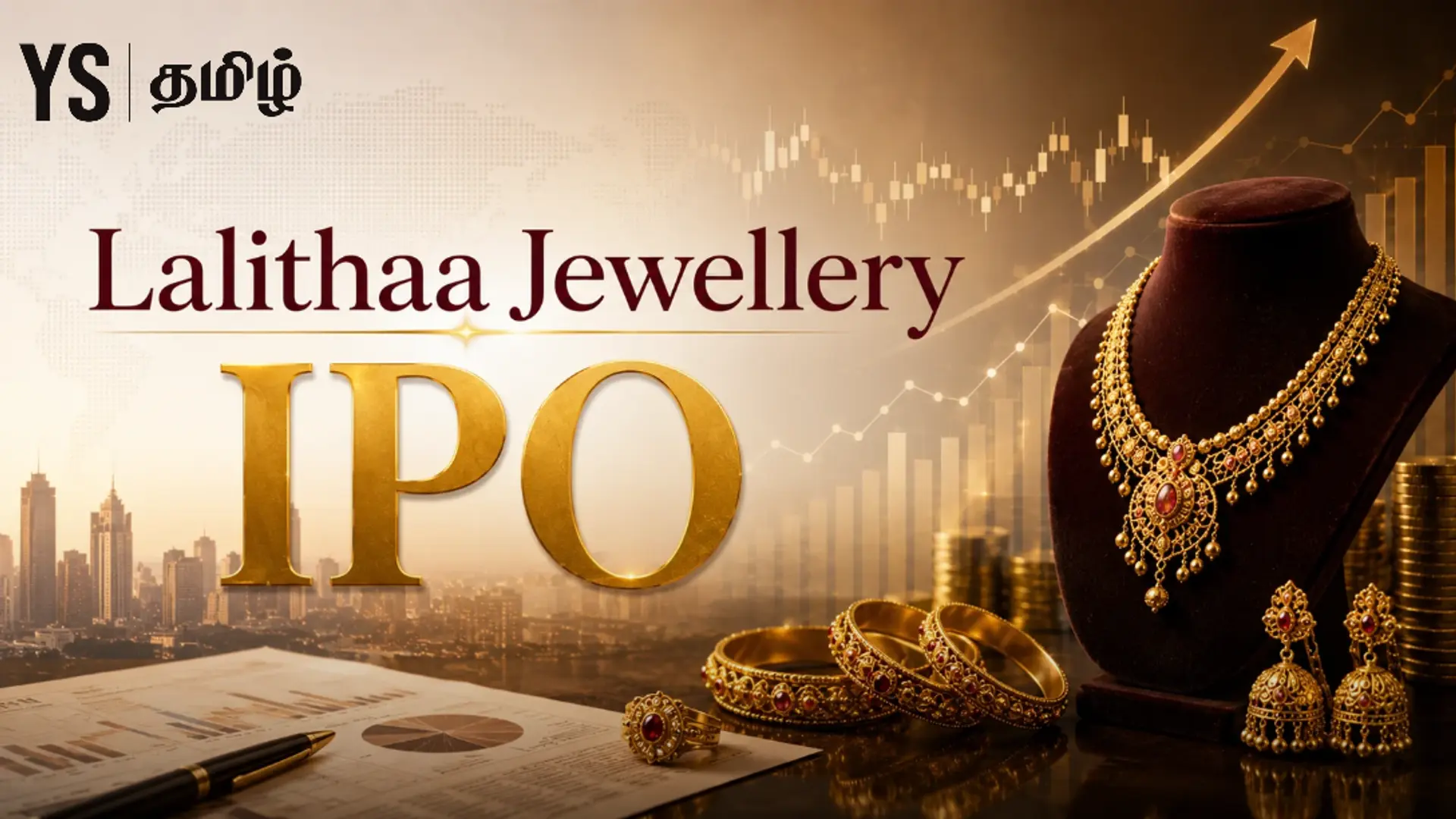 லலிதா ஜுவல்லரி மார்ட் IPO - ரூ.1700 கோடி மதிப்பு பங்கு வெளியீட்டிற்கு நல்ல வரவேற்பு!