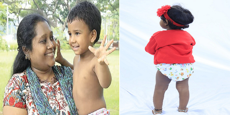 குழந்தையின் சருமத்தை பூப்போல் பாதுகாக்கும் ‘நவீன துணி டயாப்பர்’ –முபீன் பாத்திமாவின் தொழில் முயற்சி!