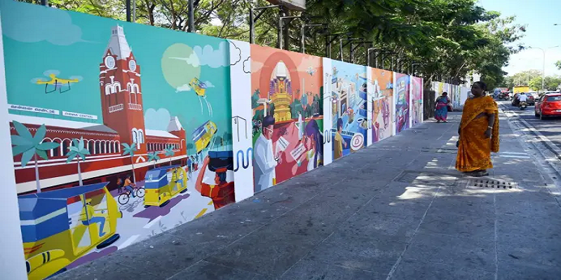 சென்னை சுவரோவியங்களை டிஜிட்டல் சொத்தாக நீங்கள் வாங்கலாம் தெரியுமா?