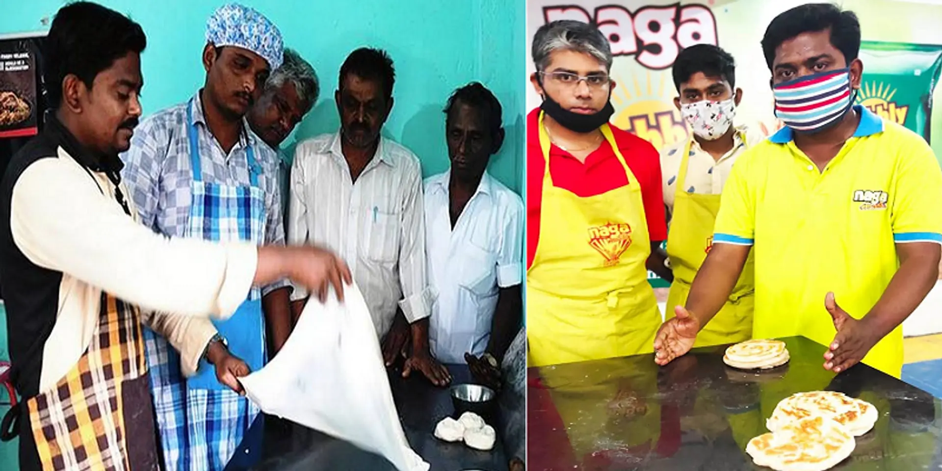 10 நாள், 40 மணிநேரம், 4000 கட்டணம்;
பரோட்டா மாஸ்டராக கோச்சிங் தரும் இளைஞர்!