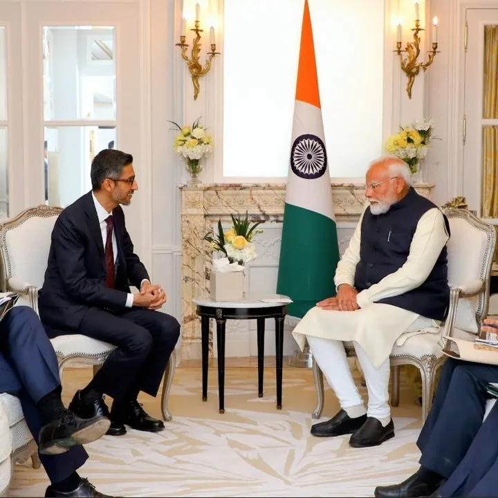 Sundar Pichai - Modi