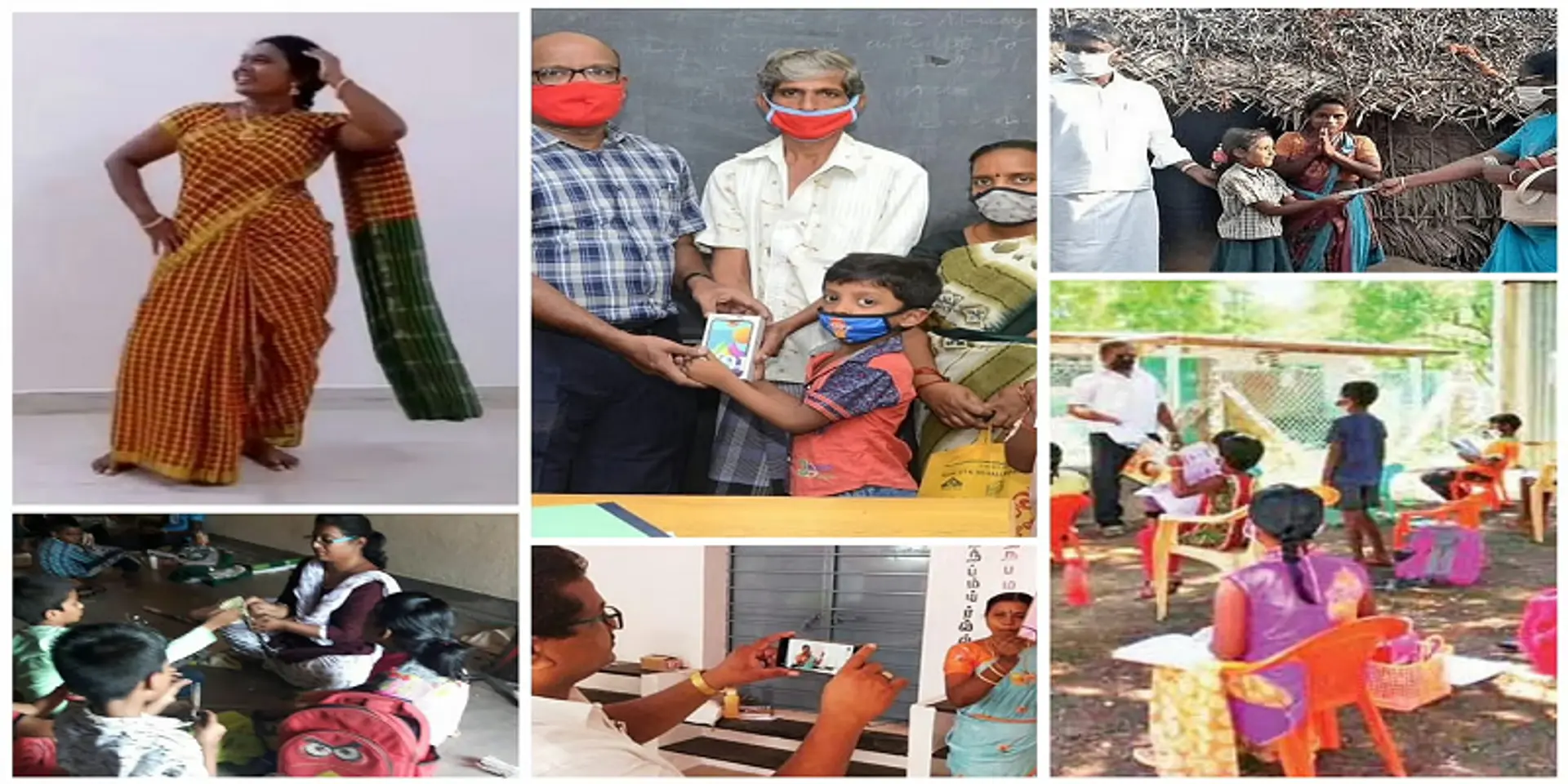 கோவிட் ஊரடங்கில் மாணவர்களுக்கு உதவிடும் அரசுப் பள்ளி ஆசிரியர்கள்!