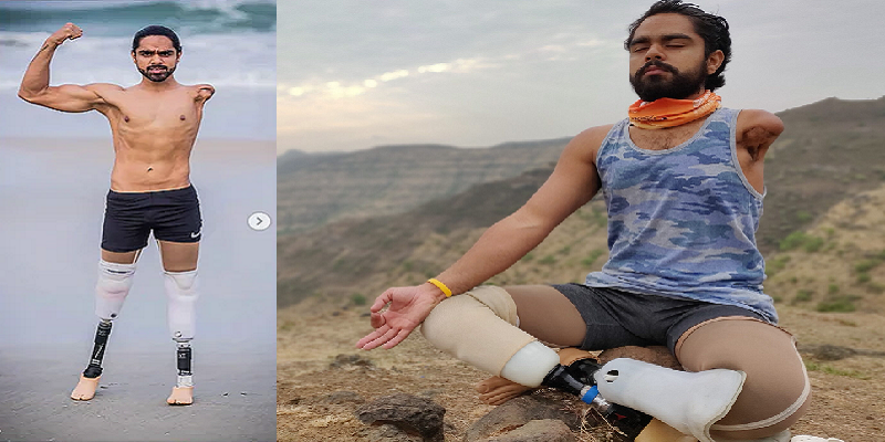 ஒற்றைக் கையை உயர்த்தி பிடித்து விண்ணைத் தொடும் நம்பிக்கை நட்சத்திரம்!