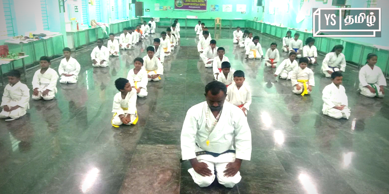 ஏழைக் குழந்தைகளுக்கு இலவச கராத்தே பயிற்சி அளிக்கும் சிவகங்கை விவசாயி! 