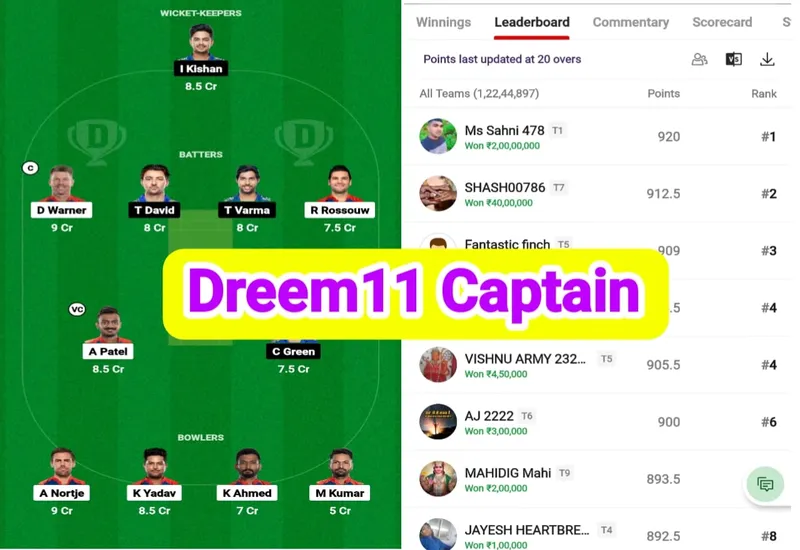 dream11 team