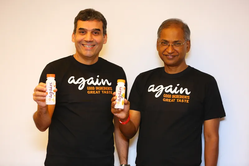 Sundeep Thakran and K Vaitheeswaran join hands to launch health beverage Again