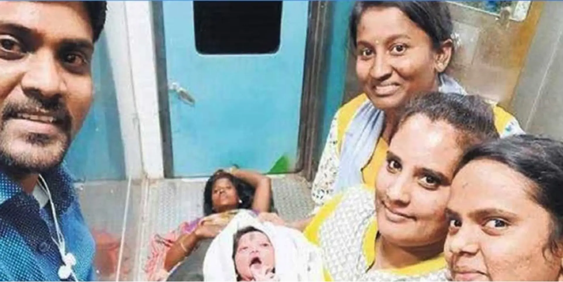 ஓடும் ரயிலில் பயணிக்கு பிரசவம் பார்த்து அசத்திய செவிலியர்கள்...!