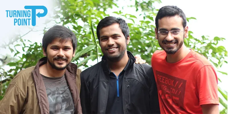 ShareChat Founders (L to R): Farid Ahsan, Bhanu Singh and Ankush Sachdeva