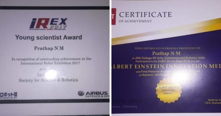Prathap's Certificates