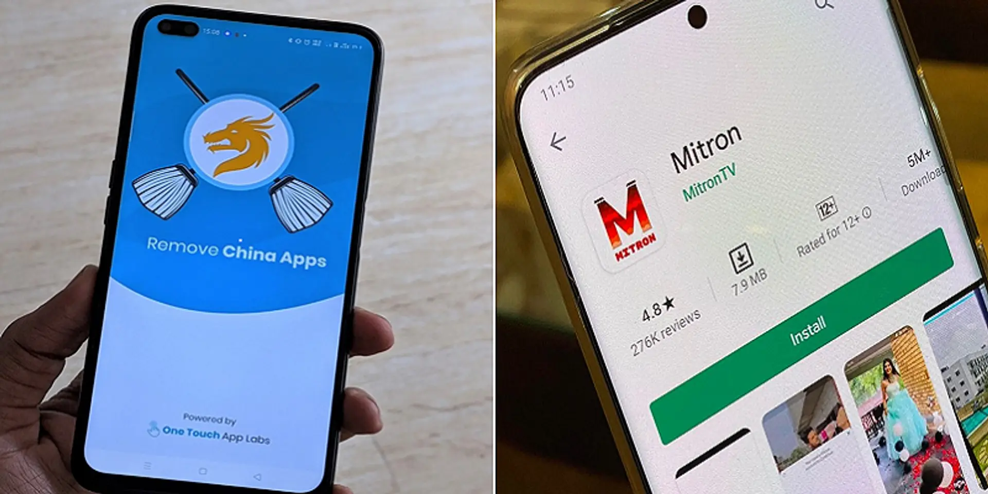 Remove China Apps மற்றும் Mitron ஆப்’களை ப்ளே ஸ்டோரில் இருந்து நீக்கியது கூகுள்!