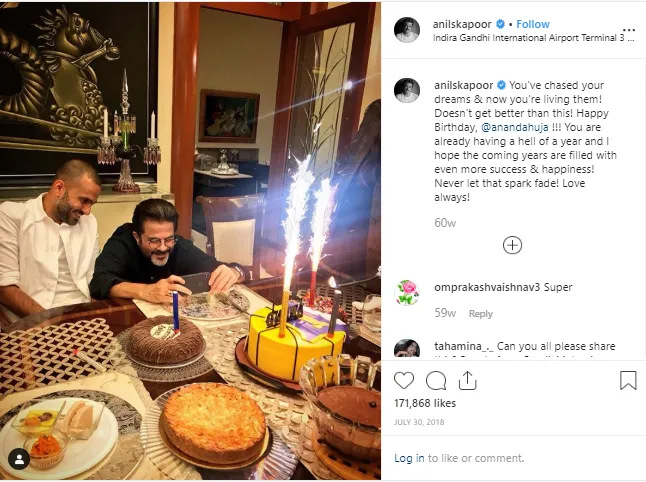 Anilkapoor -  Instagram Post