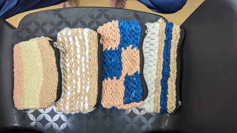 Some products made on the loom