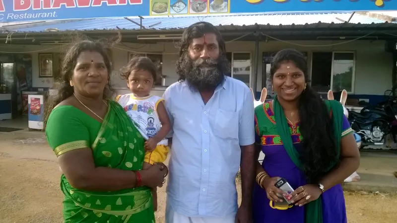 with parents