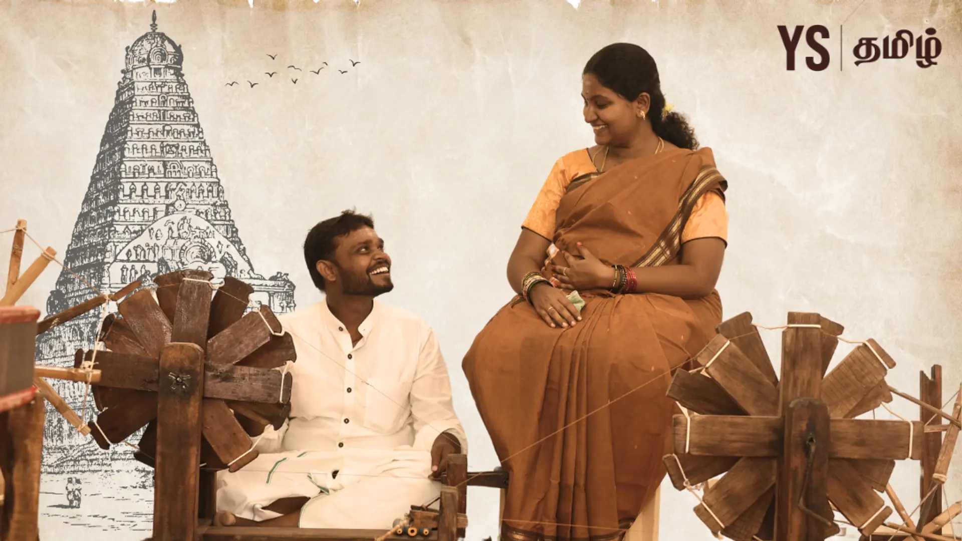 ‘நூற்பு’ - ஐ.டி பணியை விட்டு, கைத்தறியை மீட்டு நெசவுத் தொழிலை உயிர்ப்பிக்கும் ஈரோடு சிவகுருநாதன்!