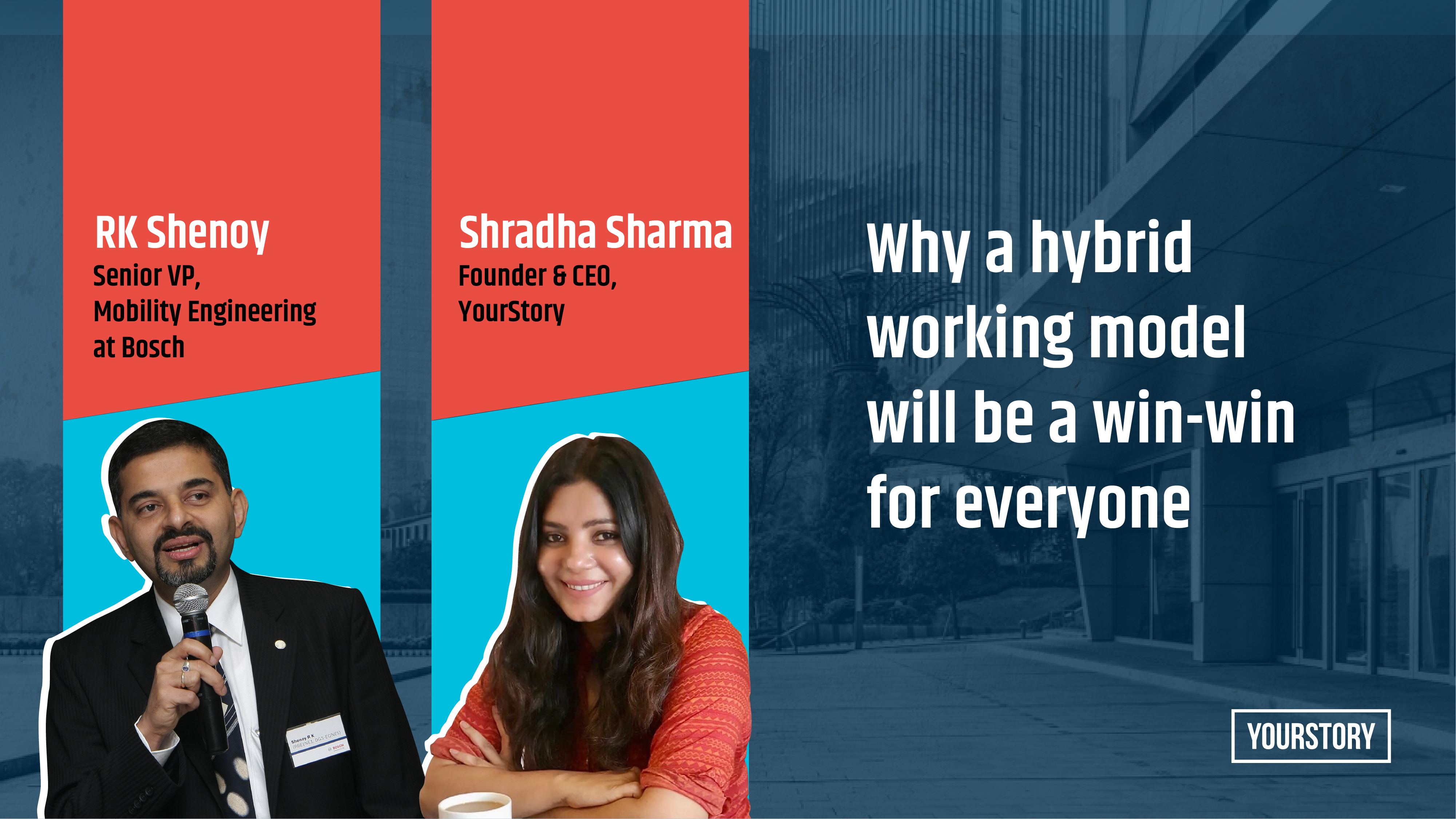 Why a hybrid working model will be a win-win for everyone, explains RK Shenoy from Bosch