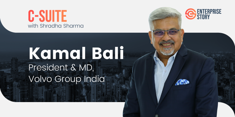 C-Suite with Shradha Sharma | Kamal Bali, MD of Volvo Group India