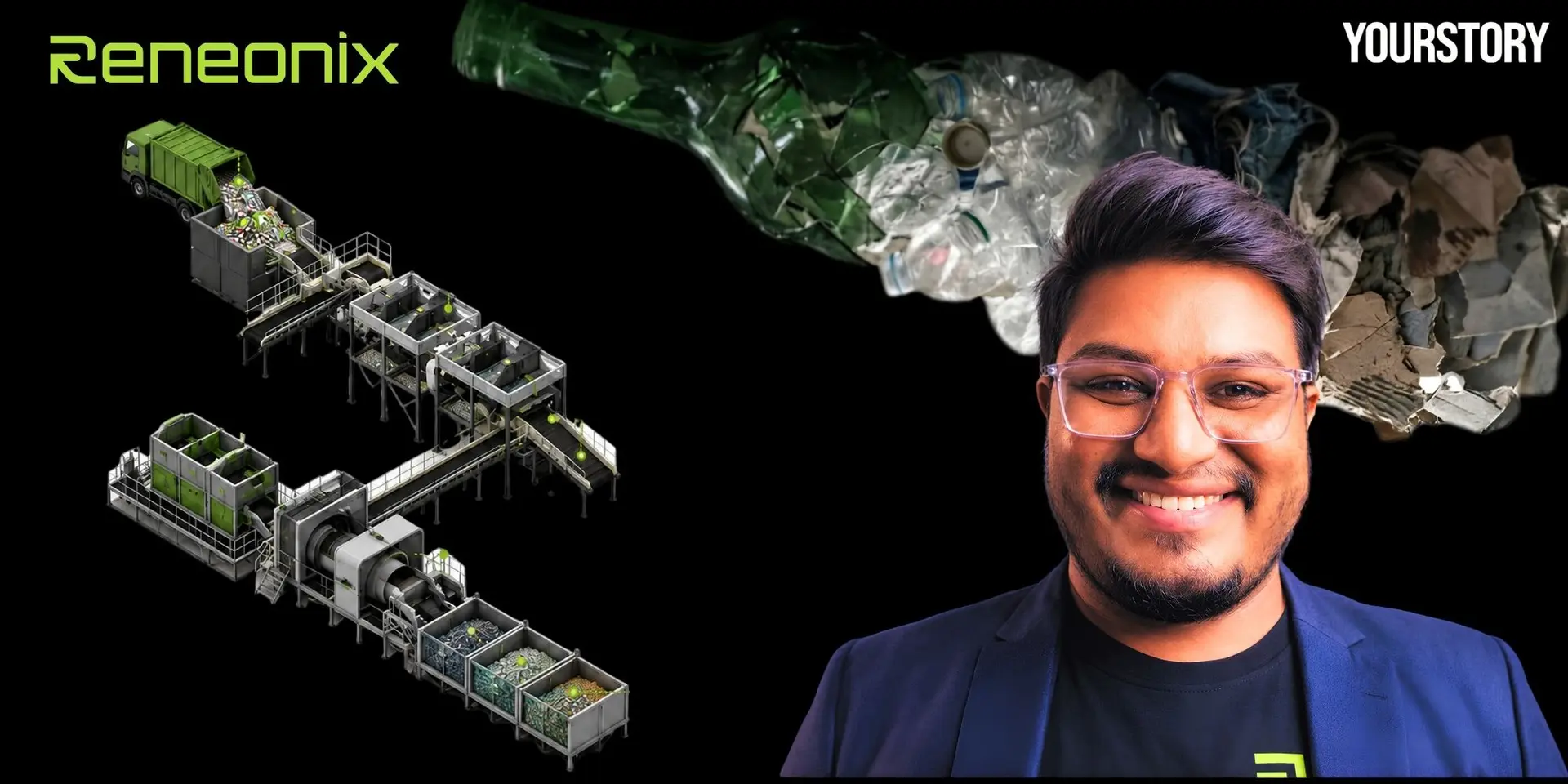 Reneonix builds recycling infrastructure to turn used glass into factory-grade raw material