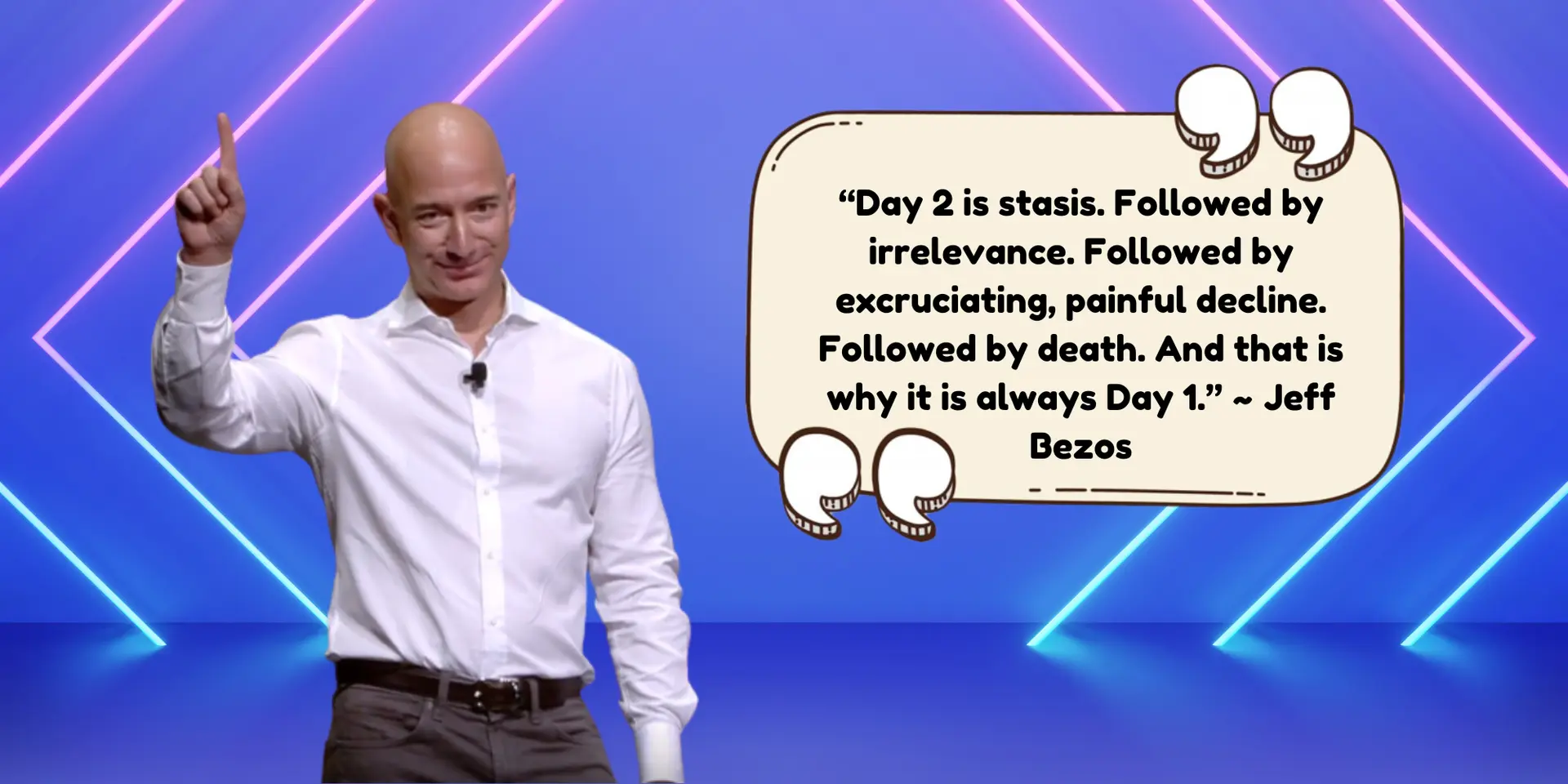 Jeff Bezos’s ‘Day 1’ secret to Amazon's business success
