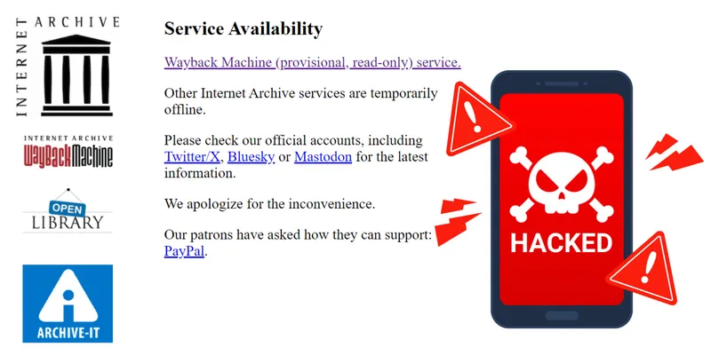 Internet Archive Is Back After Cyberattack