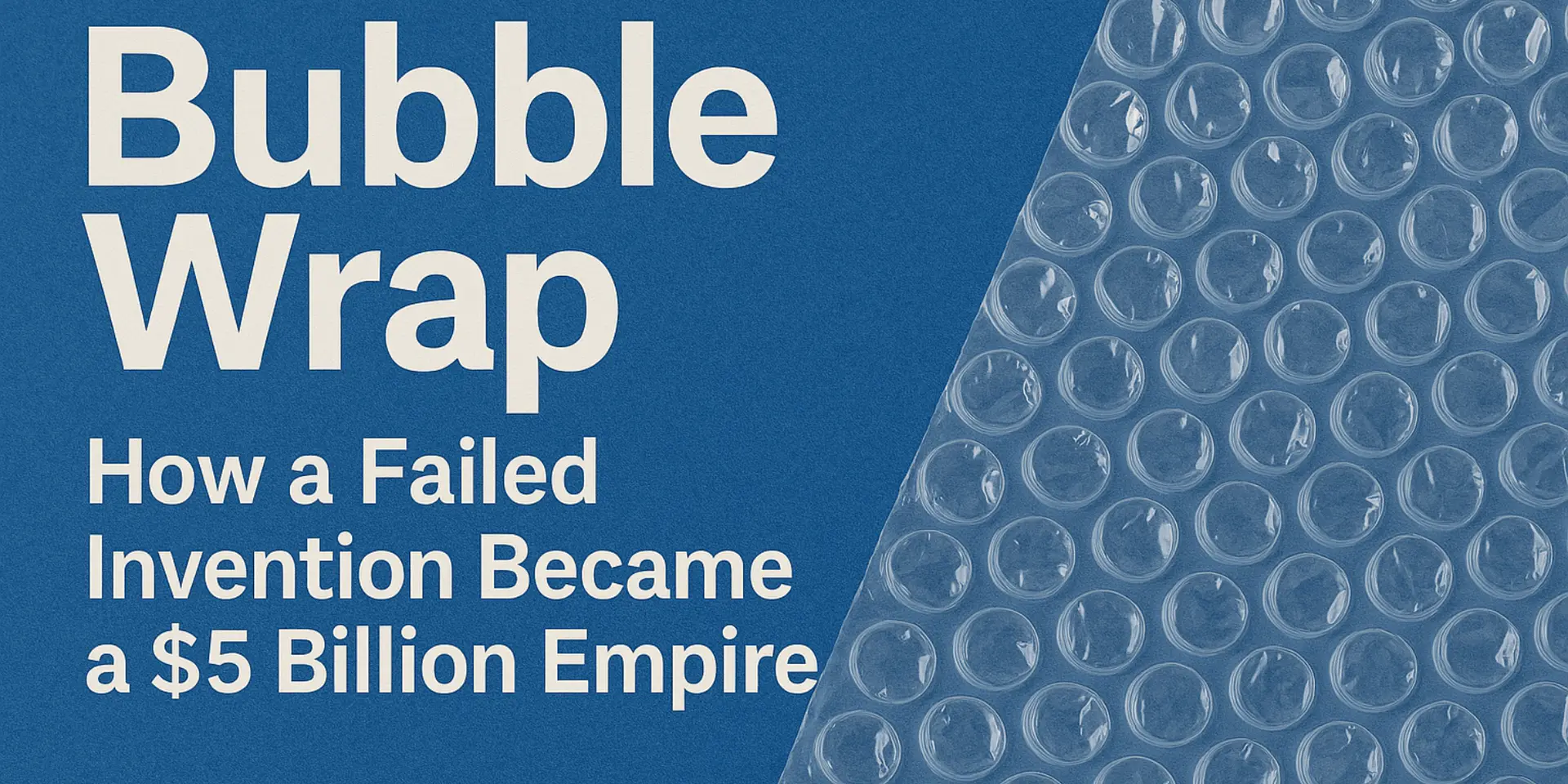 Bubble Wrap: How a failed invention became a $5bn empire