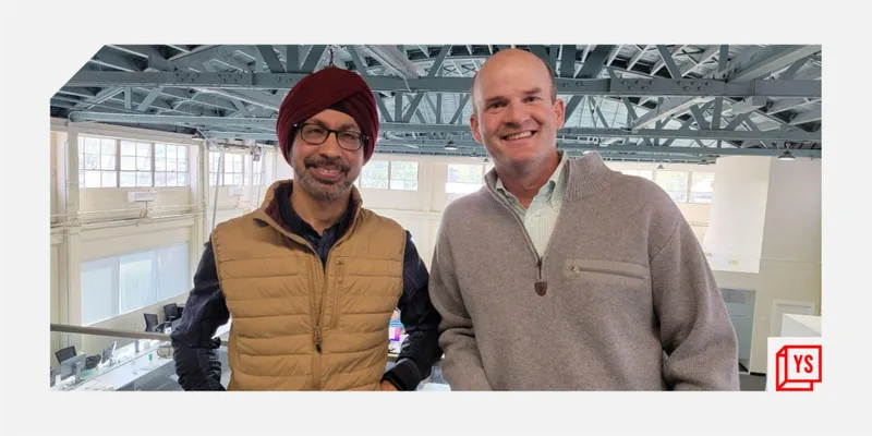 Eric with Suki's founder and CEO Punit Singh Soni (L)