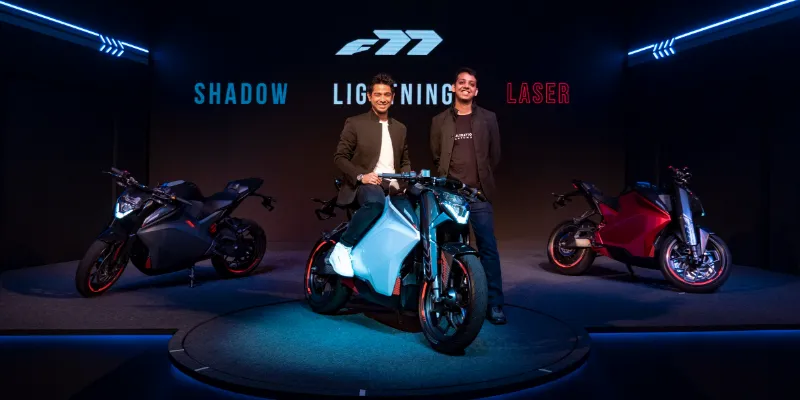 Ultraviolette Automotive unveils India’s first high-performance electric motorcycle, the F77 - YourStory