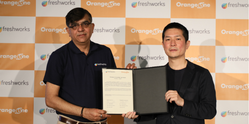 SaaS unicorn Freshworks joins hands with OrangeOne Corporation to expand in the Japanese market