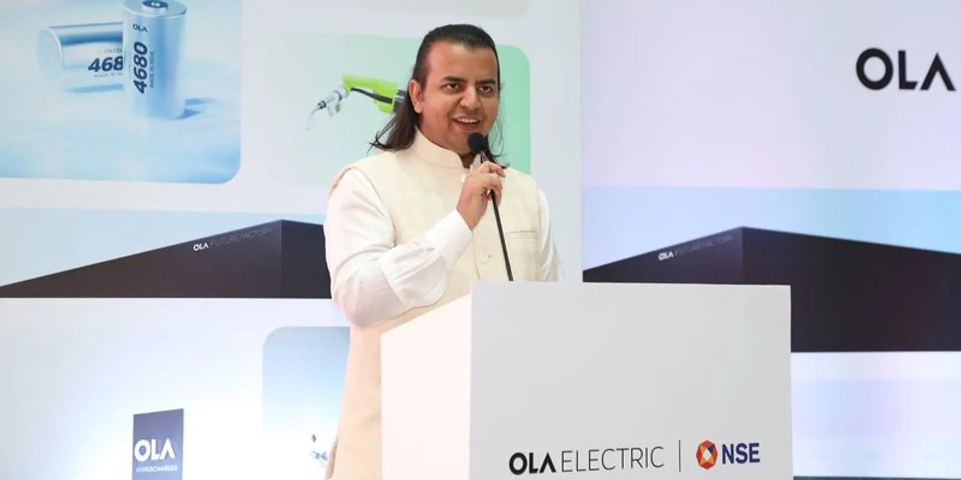 Ola Electric shares list flat on Indian stock exchanges