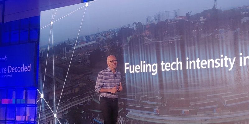 Microsoft CEO Satya Nadella says tech should build trust, inclusivity, and sustainability
