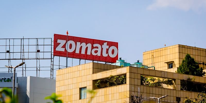 Zomato lists with gain of over 70 percent; market cap crosses Rs 1 lakh crore