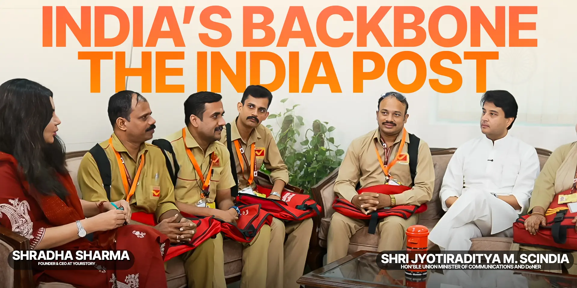 India Post is the most important delivery and logistics chain in the country: Jyotiraditya Scindia