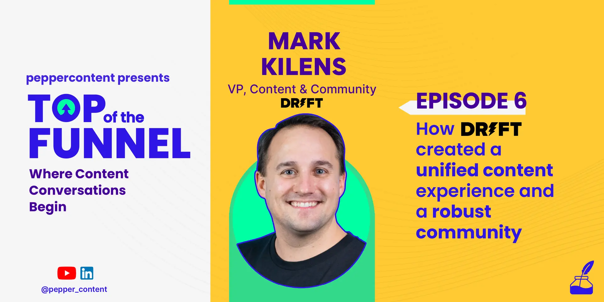 Mark Kilens of Drift on creating a unified content experience and a robust community