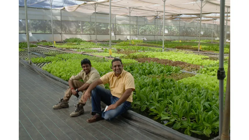 Arjun Balaji, Co-founder and Director, Gourmet Garden and Vishal Narayanaswamy, Co-founder, Gourmet Garden