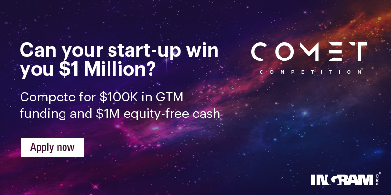 Take your B2B start-up global and win $1 million equity-free funding with Ingram Micro Comet Competition
