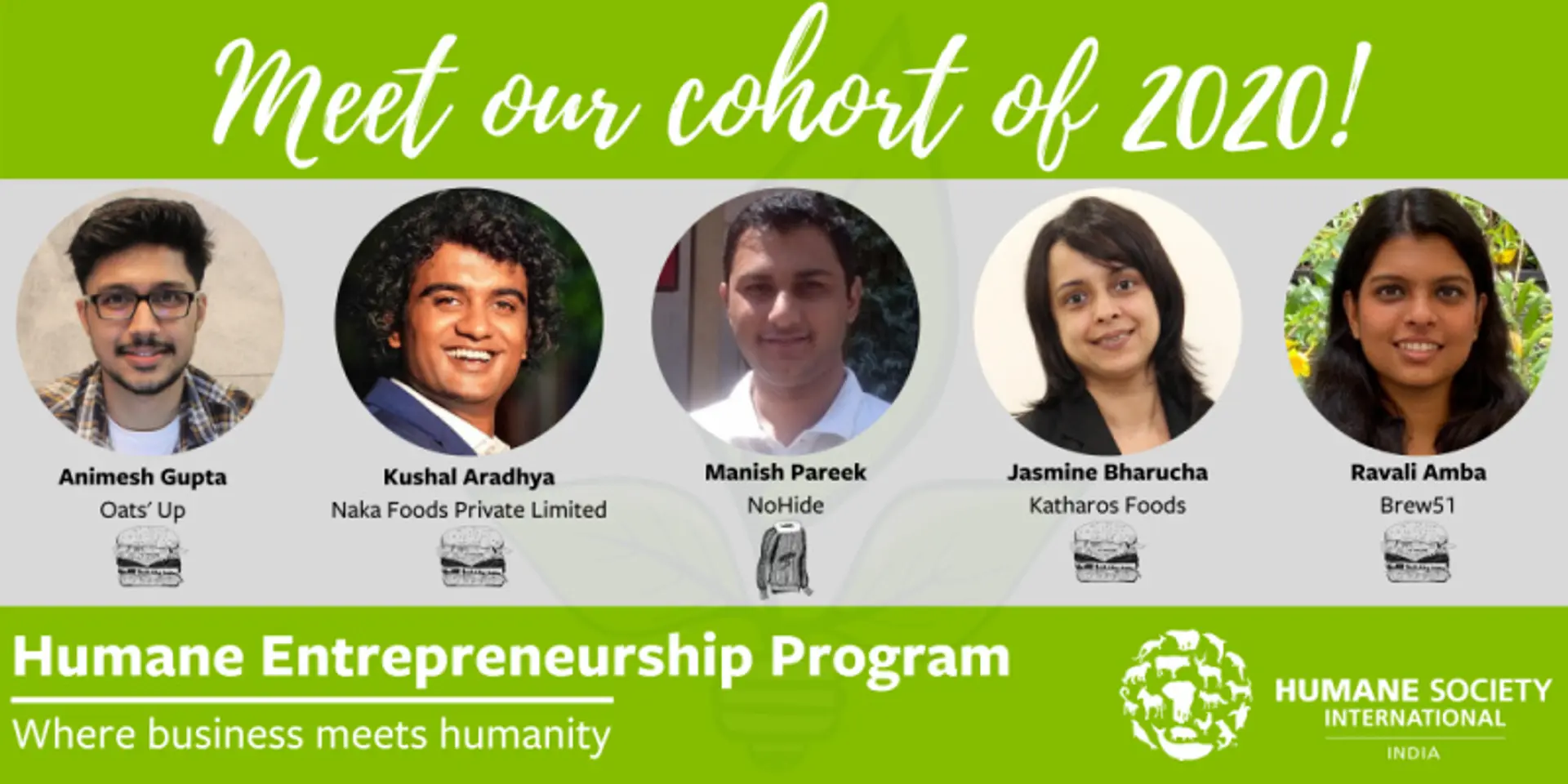Here are 5 startups that have made it to the inaugural cohort of Humane Entrepreneurship program