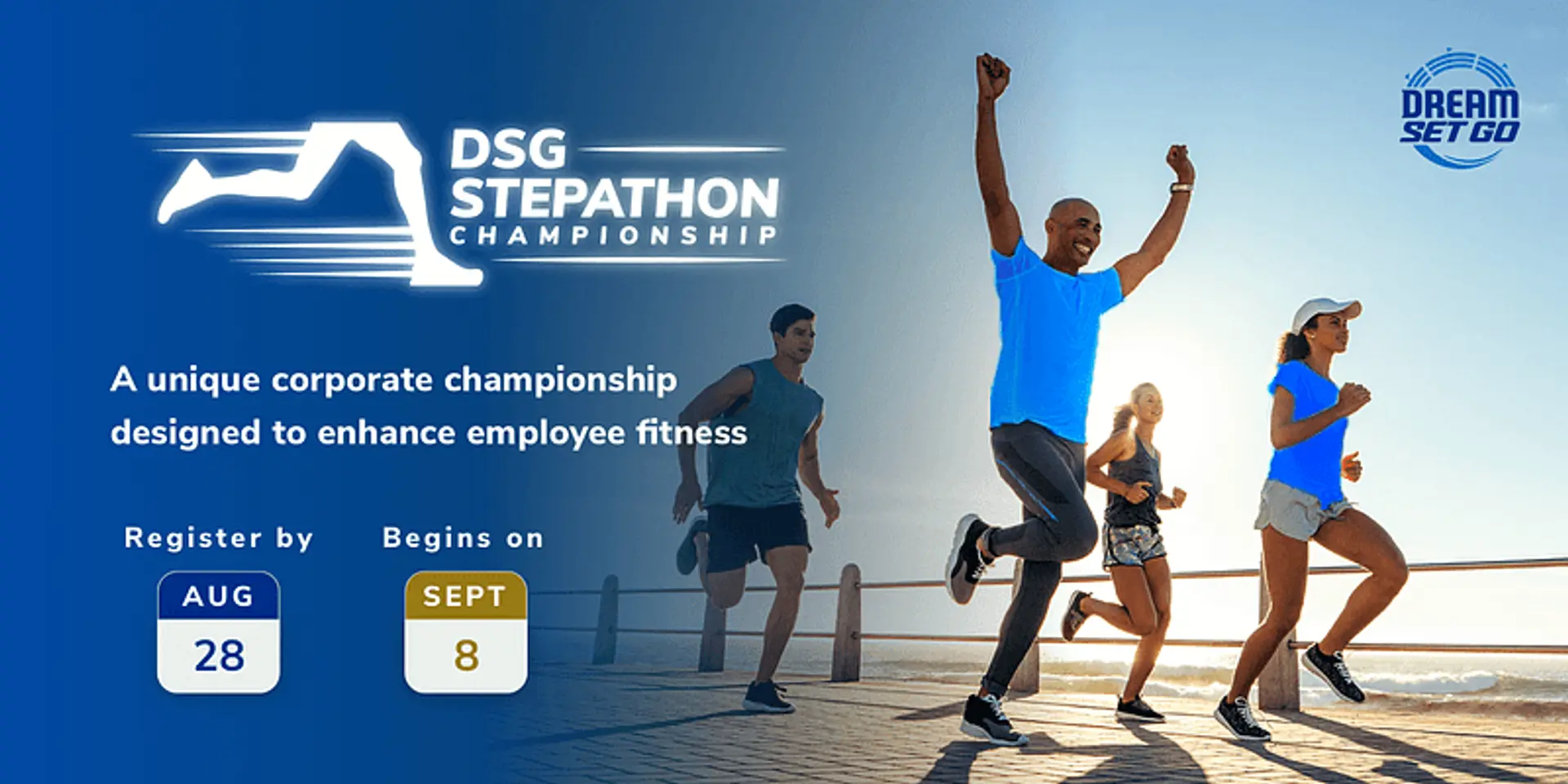 DreamSetGo’s Stepathon Championship challenges corporate teams to chase new fitness goals