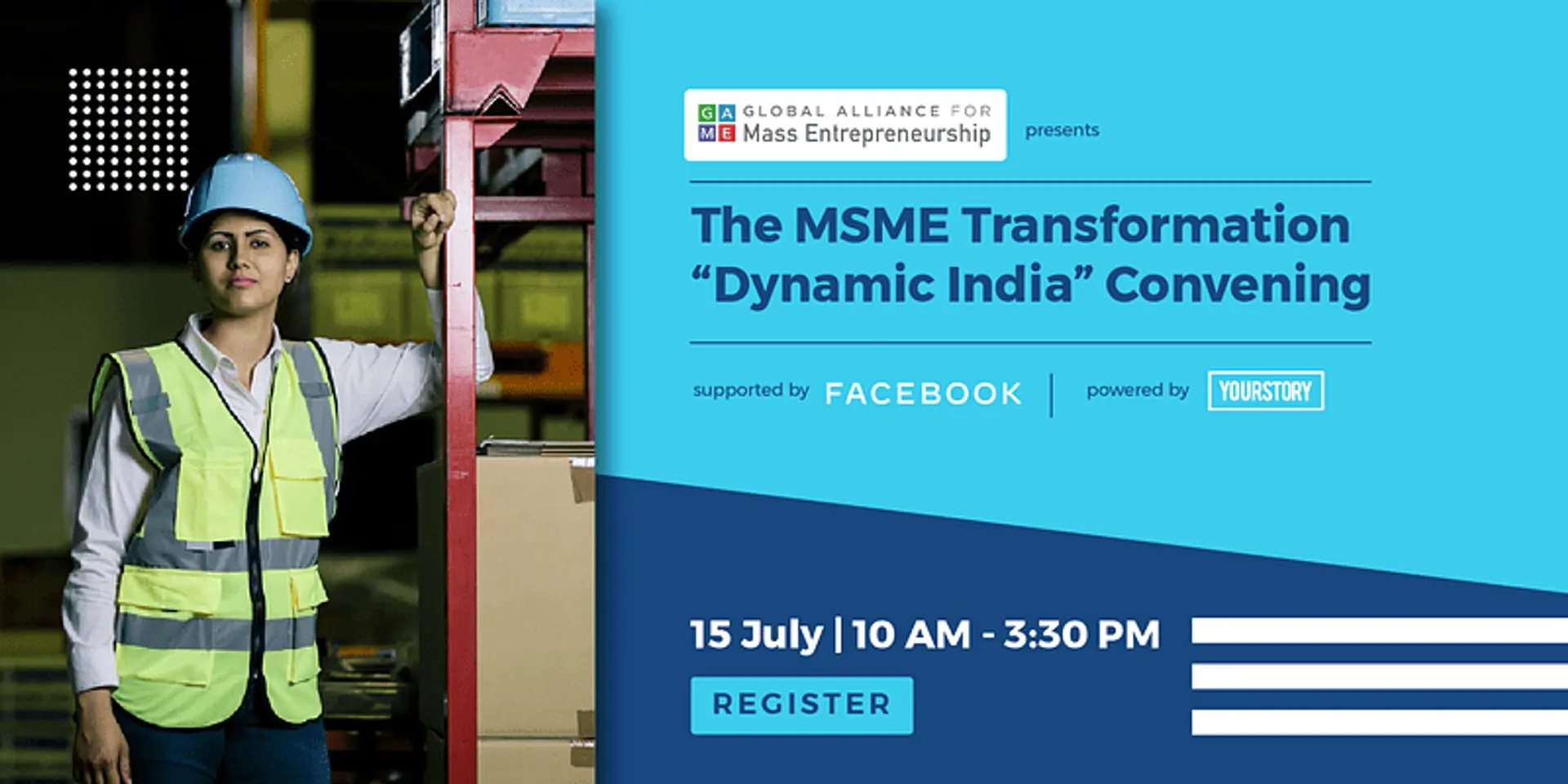 From Amitabh Kant and KP Krishnan to Srinivasan Srini and Geeta Goel, these esteemed speakers will enlighten MSMEs on the way forward