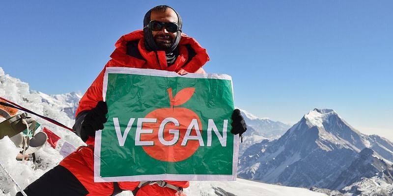 Meet the mountaineer who accomplished the impossible – a 100 pc vegan ascent of Mount Everest