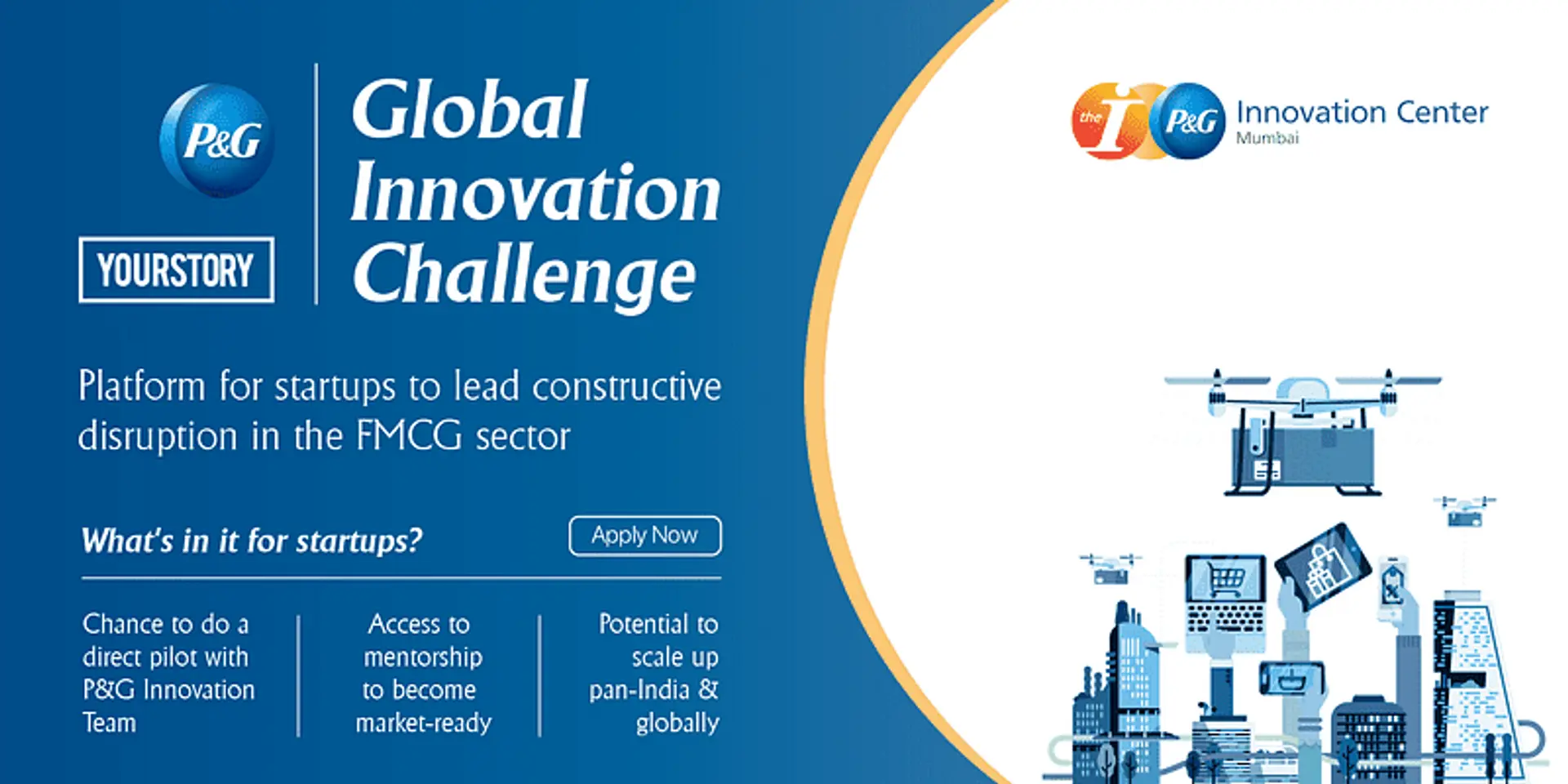 Here’s your opportunity to co-create solutions with P&G and shape the Future of Shopping, Selling and Retail