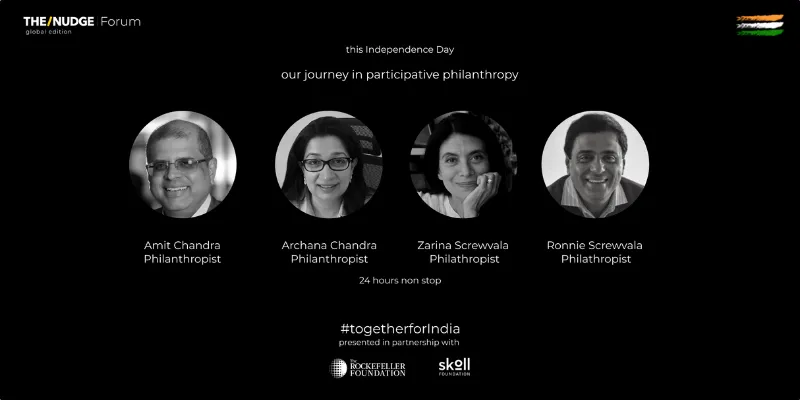 This Independence Day, uncover the power of participatory philanthropy at The/Nudge Forum global edition - YourStory