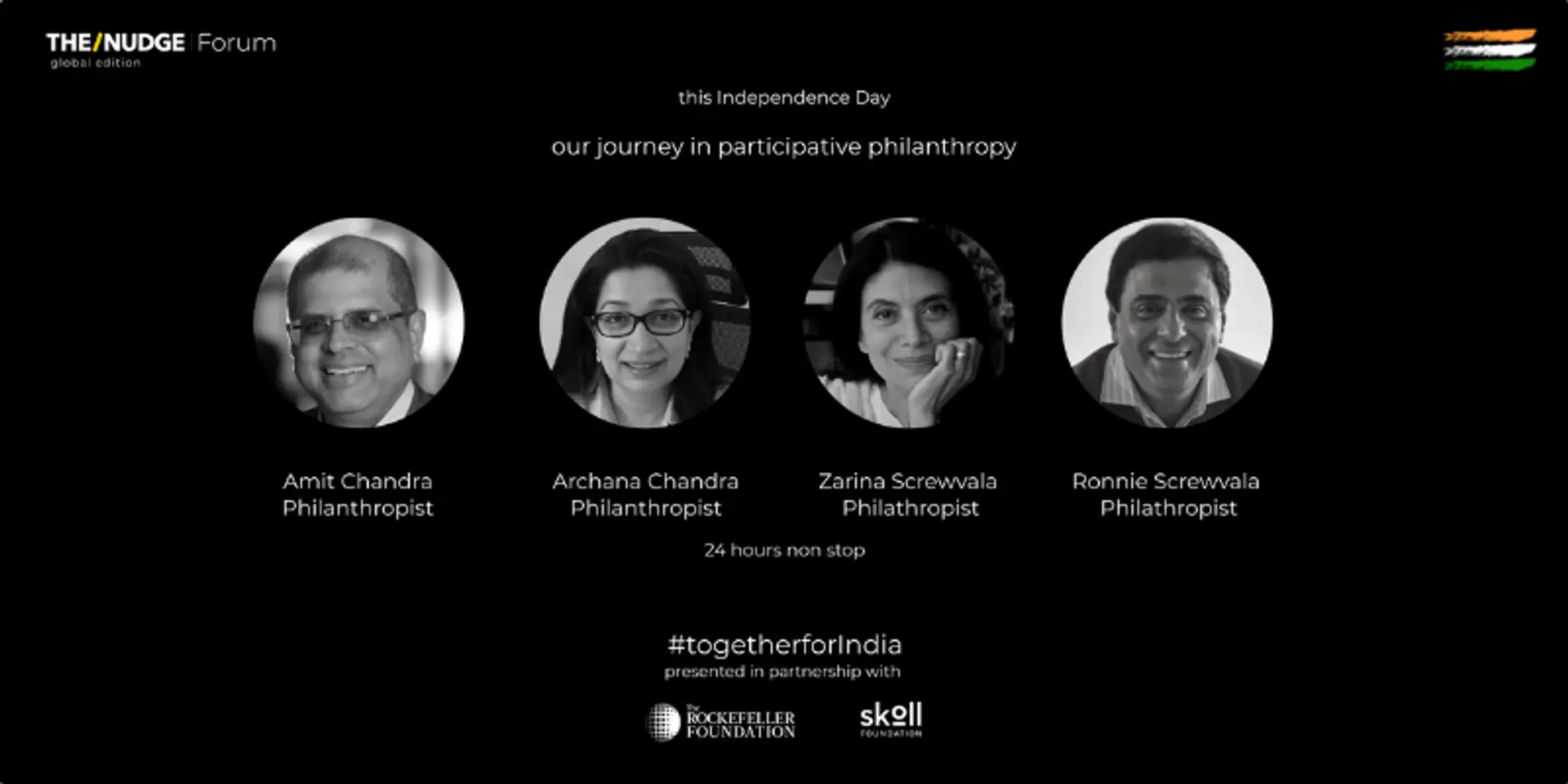 This Independence Day, uncover the power of participatory philanthropy at The/Nudge Forum (global edition)