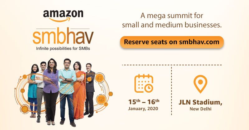 SMBs in India, don't miss out on Amazon Smbhav – it is the place to be to take your business to new heights in 2020

