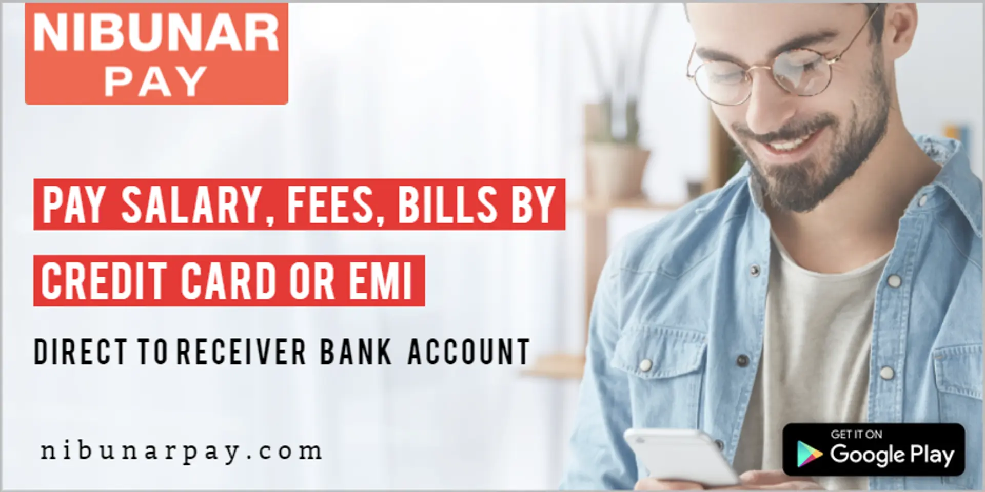 Want to pay salaries and make other payments conveniently? NIBUNAR PAY is the perfect solution