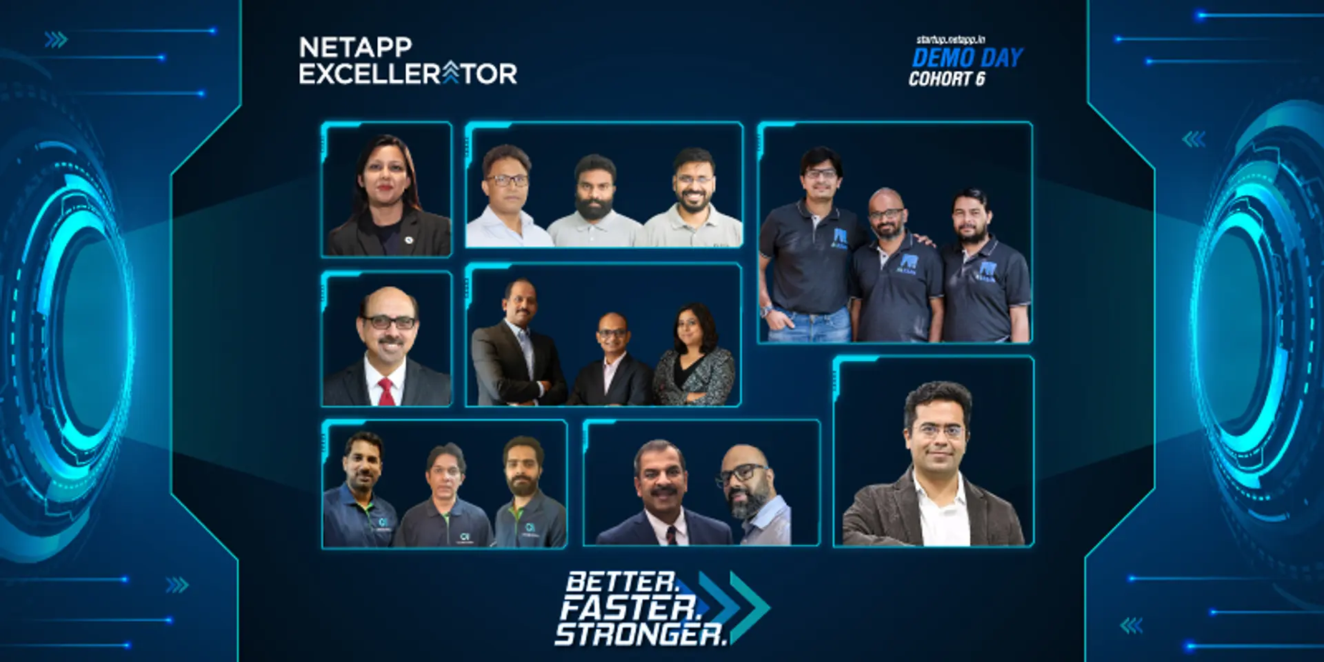 The Demo Day of the sixth cohort of NetApp Excellerator shows what it takes for startups to grow better, faster and stronger