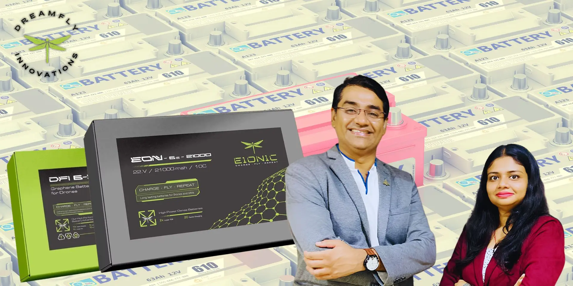 Indian drone makers import their batteries. Dreamfly Innovations wants to change that