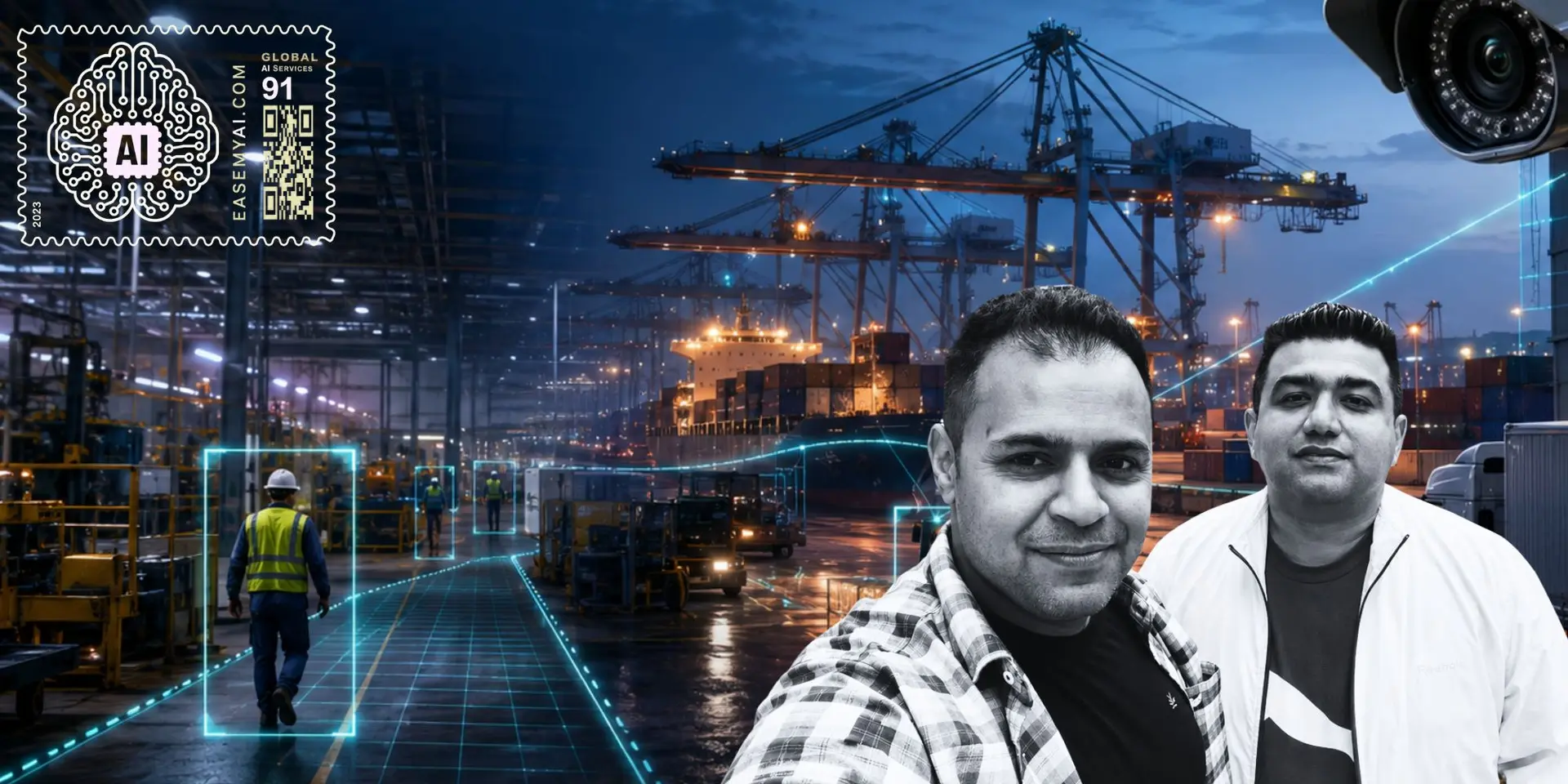 EaseMyAI uses cameras and AI to monitor factory floors, ports and warehouses
