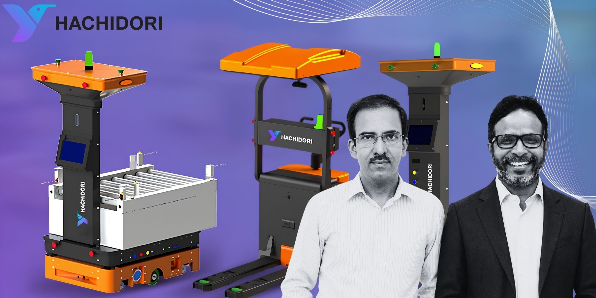 Hachidori Robotics builds warehouse robots that need no tracks, magnets or shutdowns